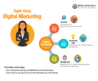 EPAL Solution tuyển dụng nhân viên Digital Marketing