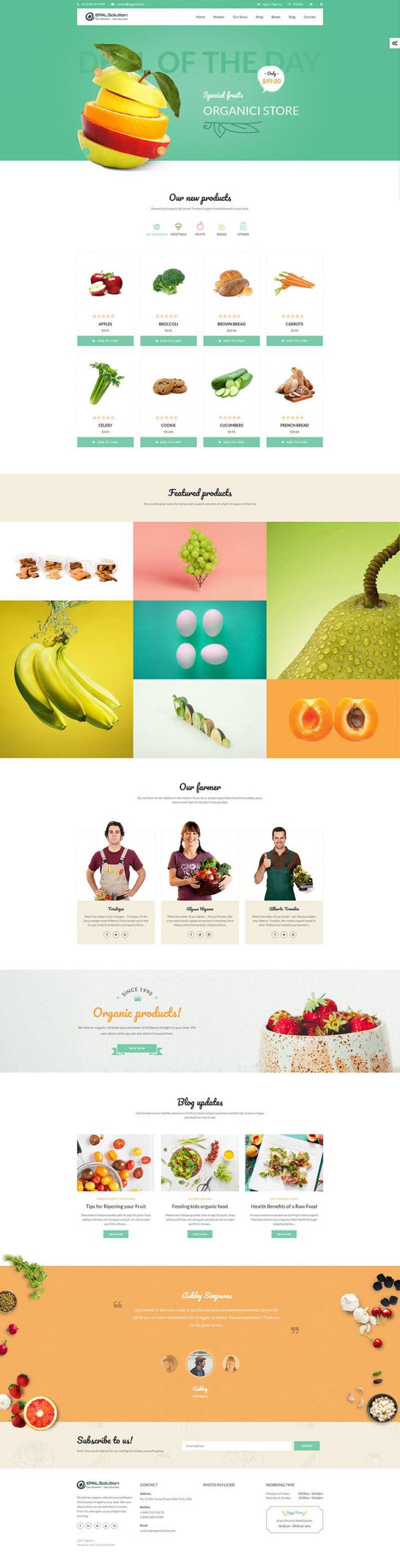 Giao-dien-website-am-thuc-Organici
