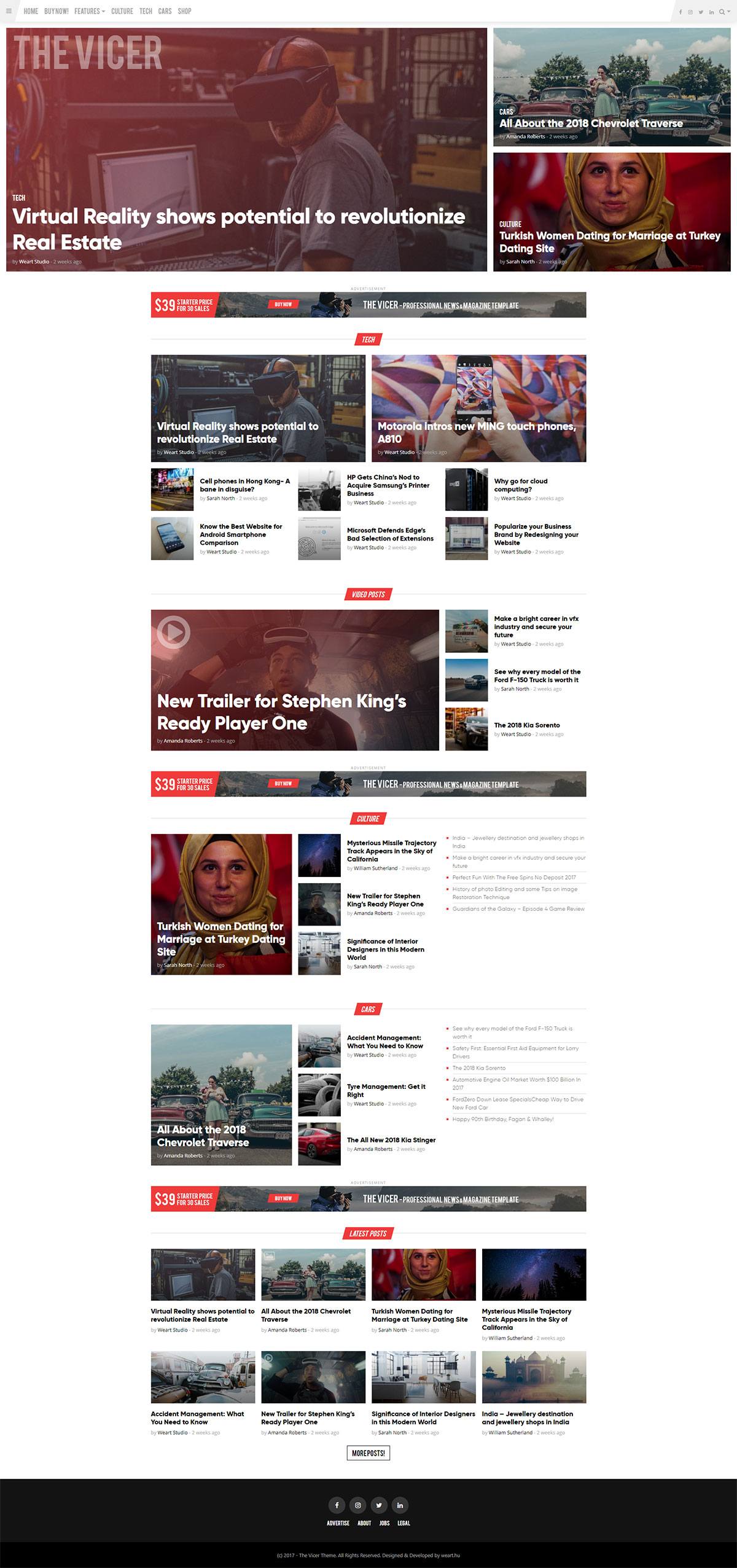Giao-dien-website-tin-tuc-The-Vicer