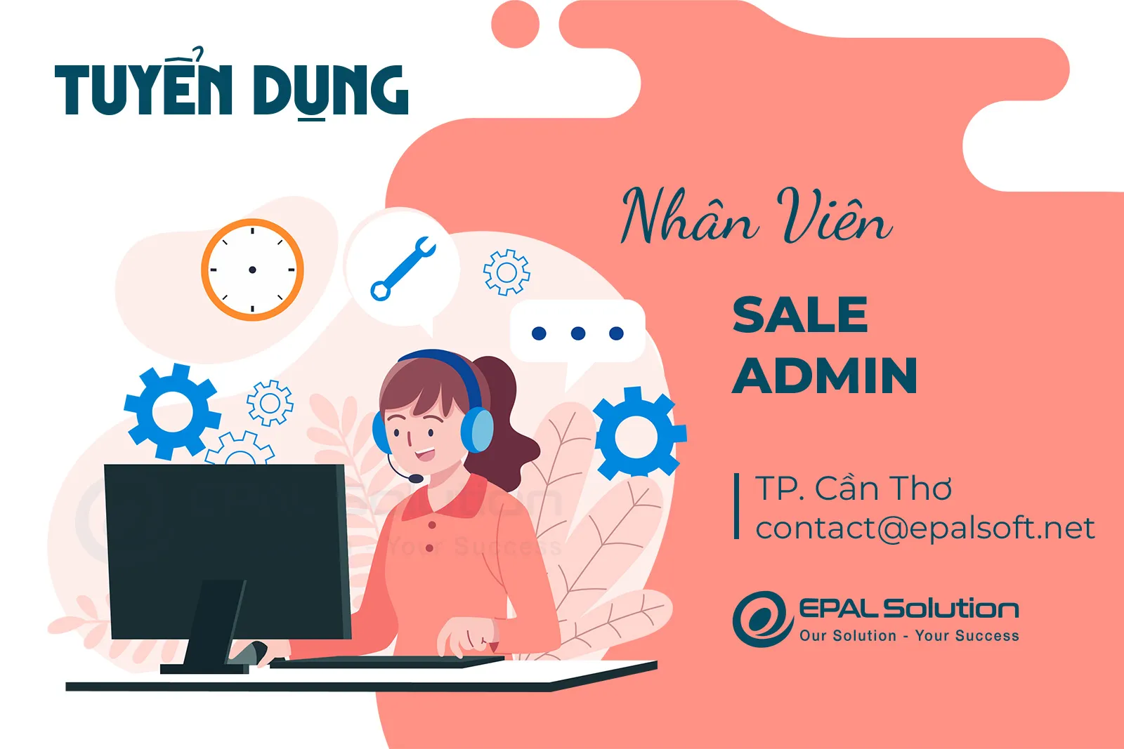 tuyen dung nhan vien sale admin