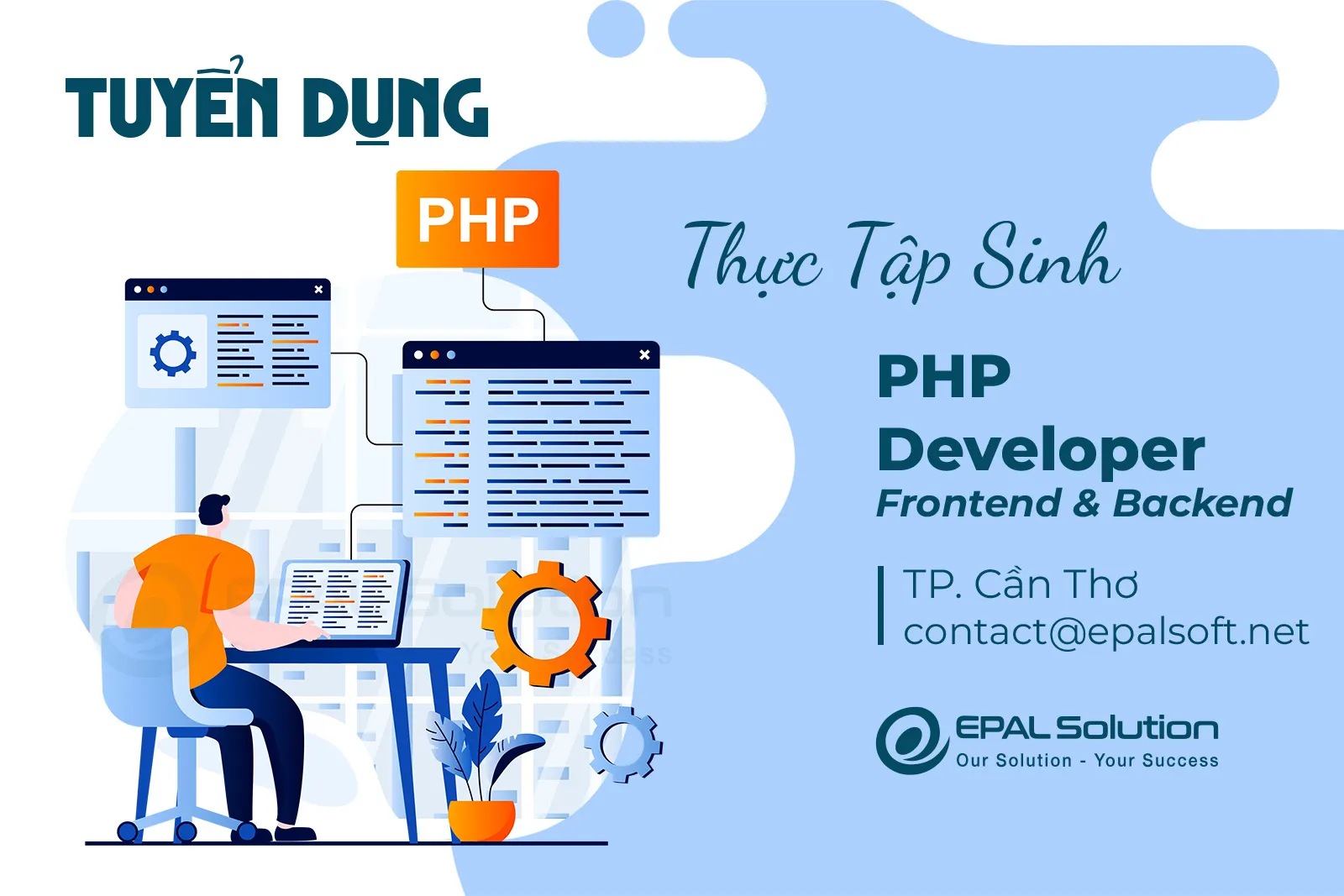 tuyen dung thuc tap sinh php developer