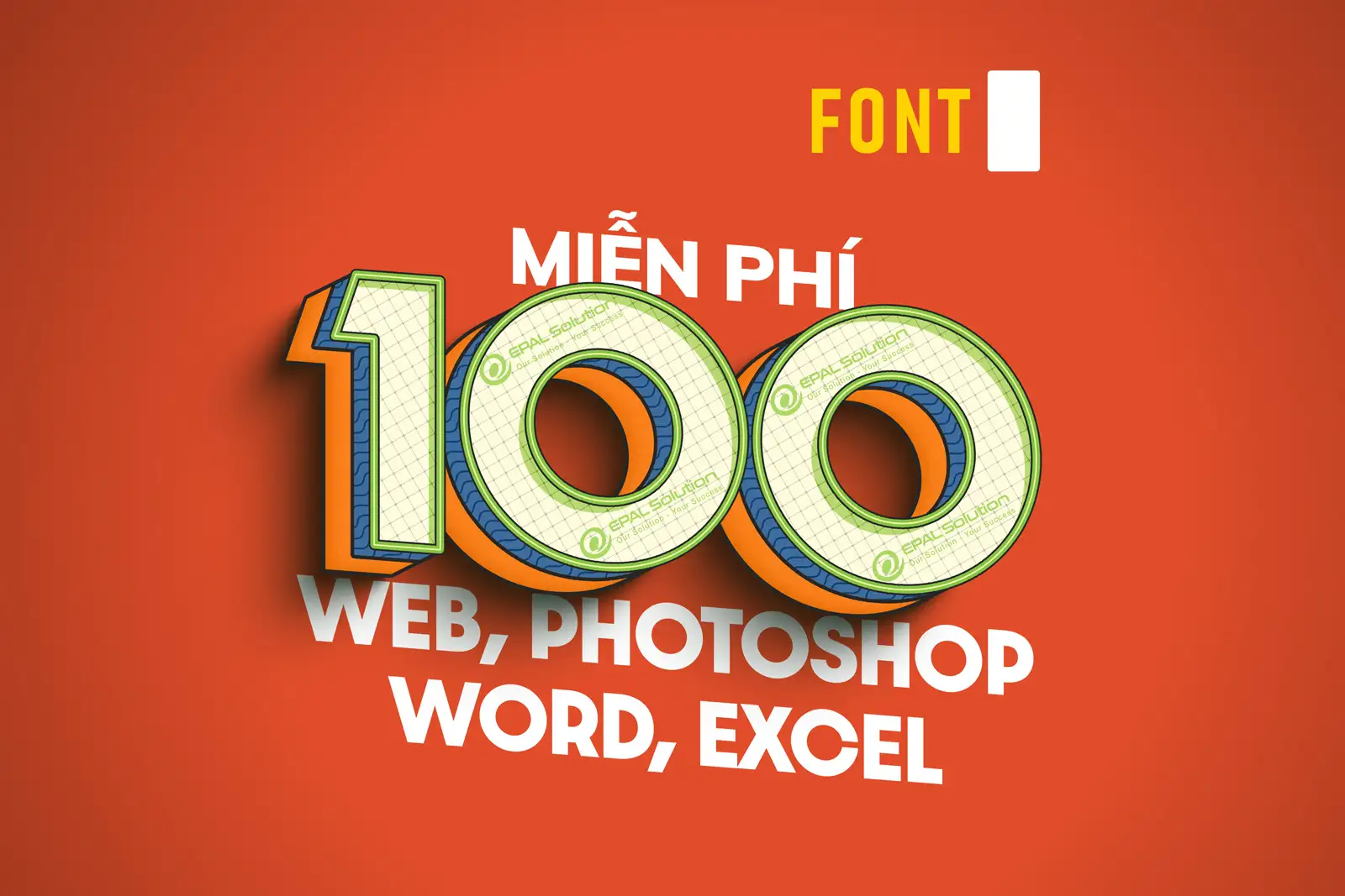 100 font mien phi