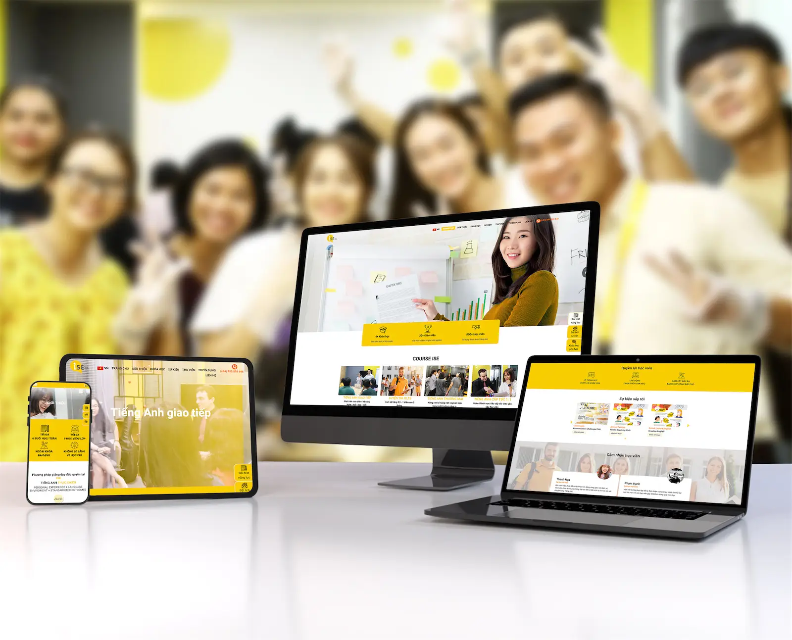 1099 ise edu goi thiet ke 1099 website gioi thieu cac khoa hoc trung tam anh ngu